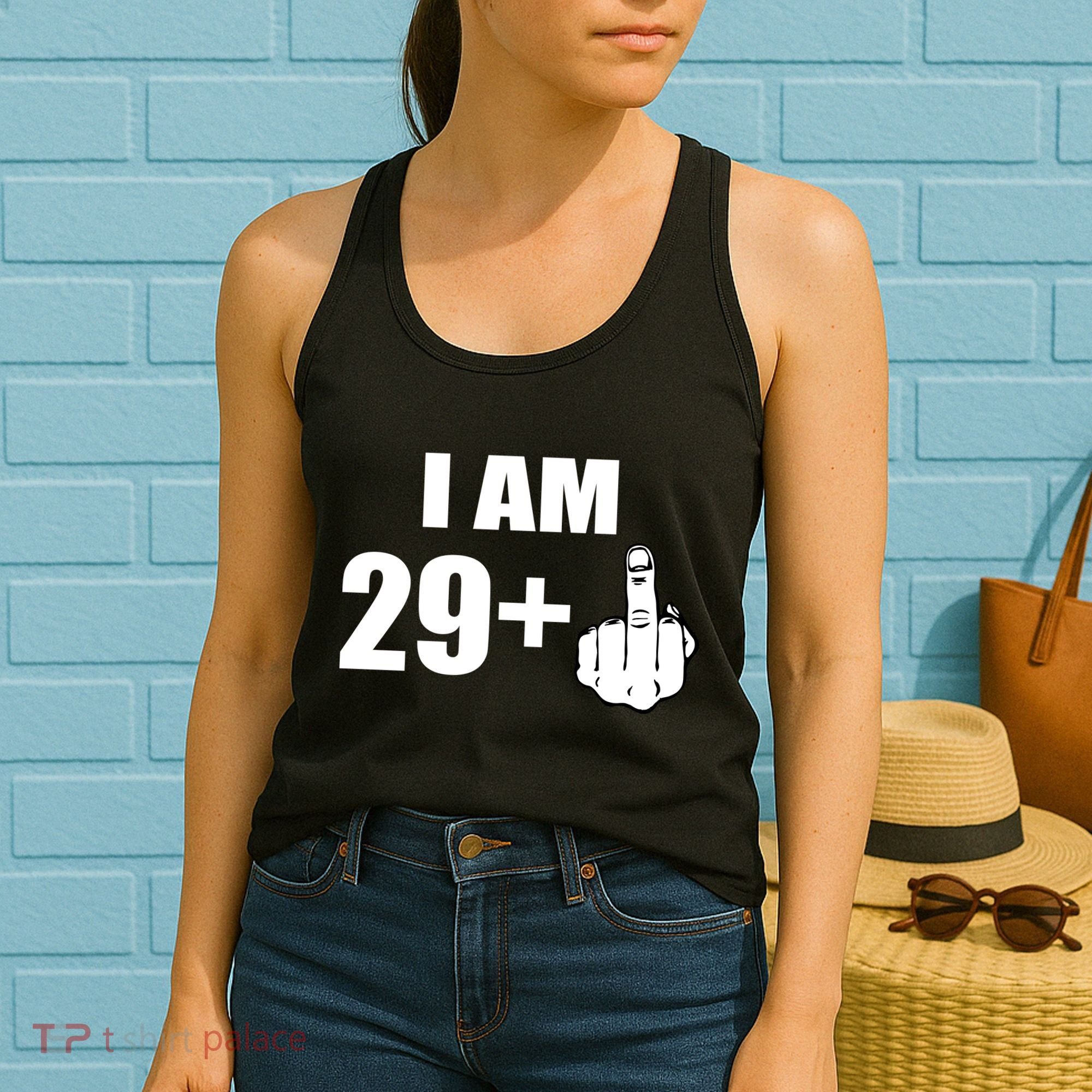 I Am 30 Middle Finger Women's Tank Top