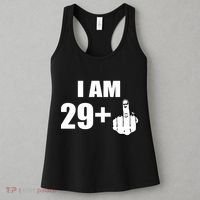 I Am 30 Middle Finger Women's Tank Top thumb 3