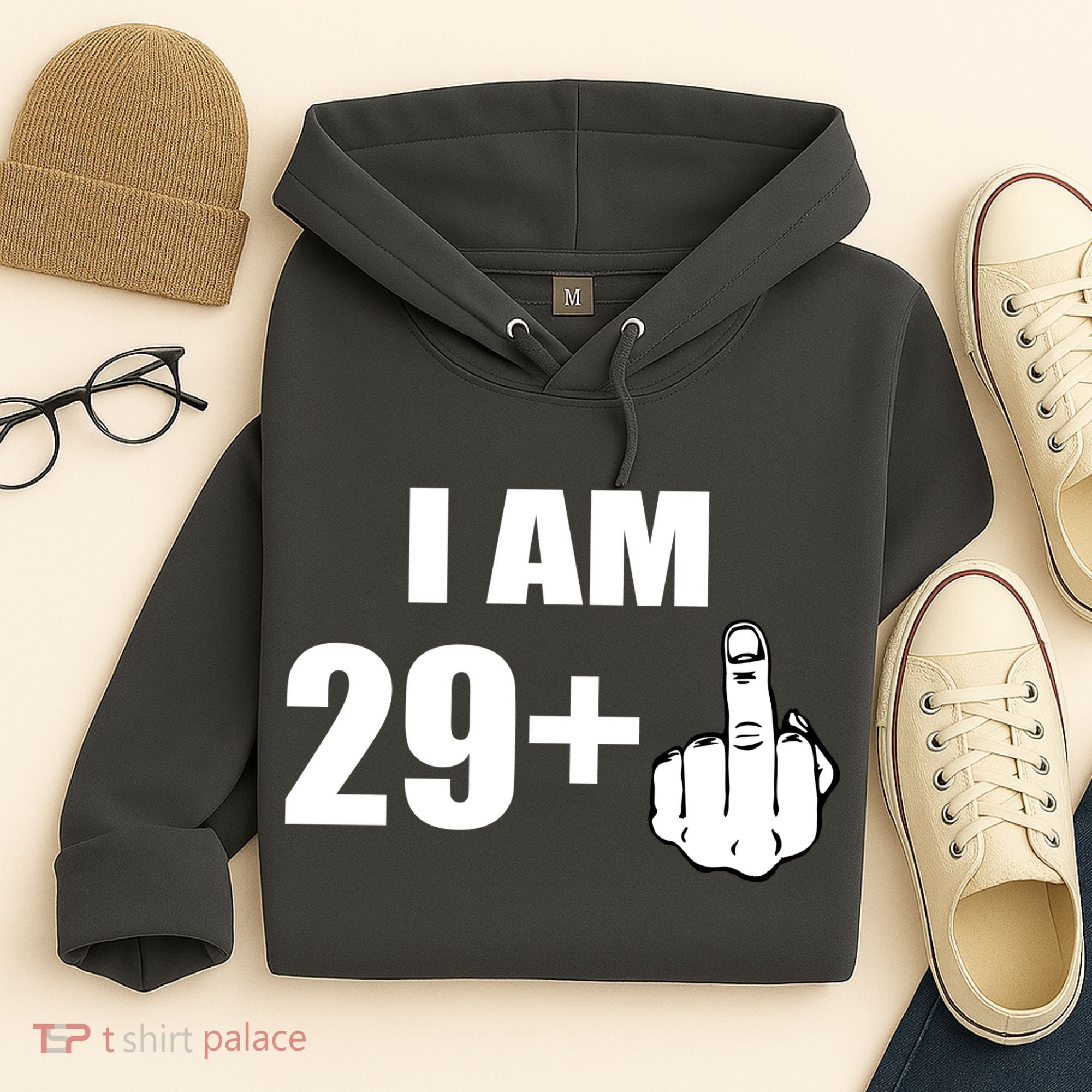 I Am 30 Middle Finger Hoodie