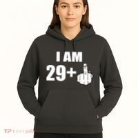 I Am 30 Middle Finger Hoodie thumb 5