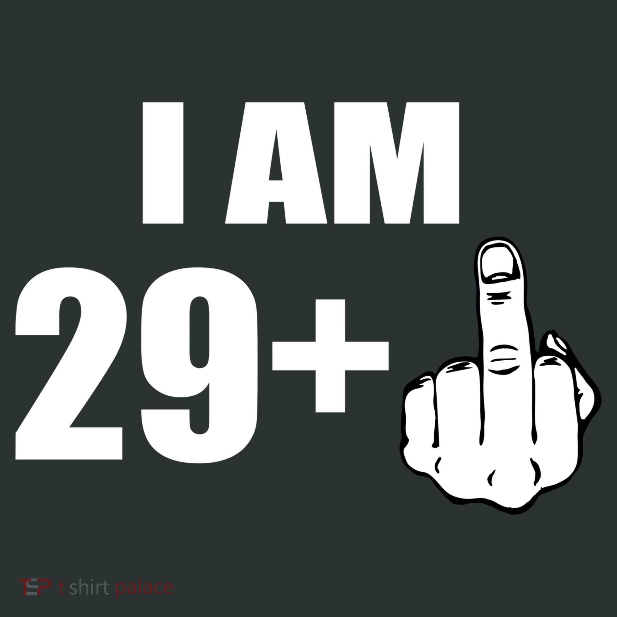 I Am 30 Middle Finger Button