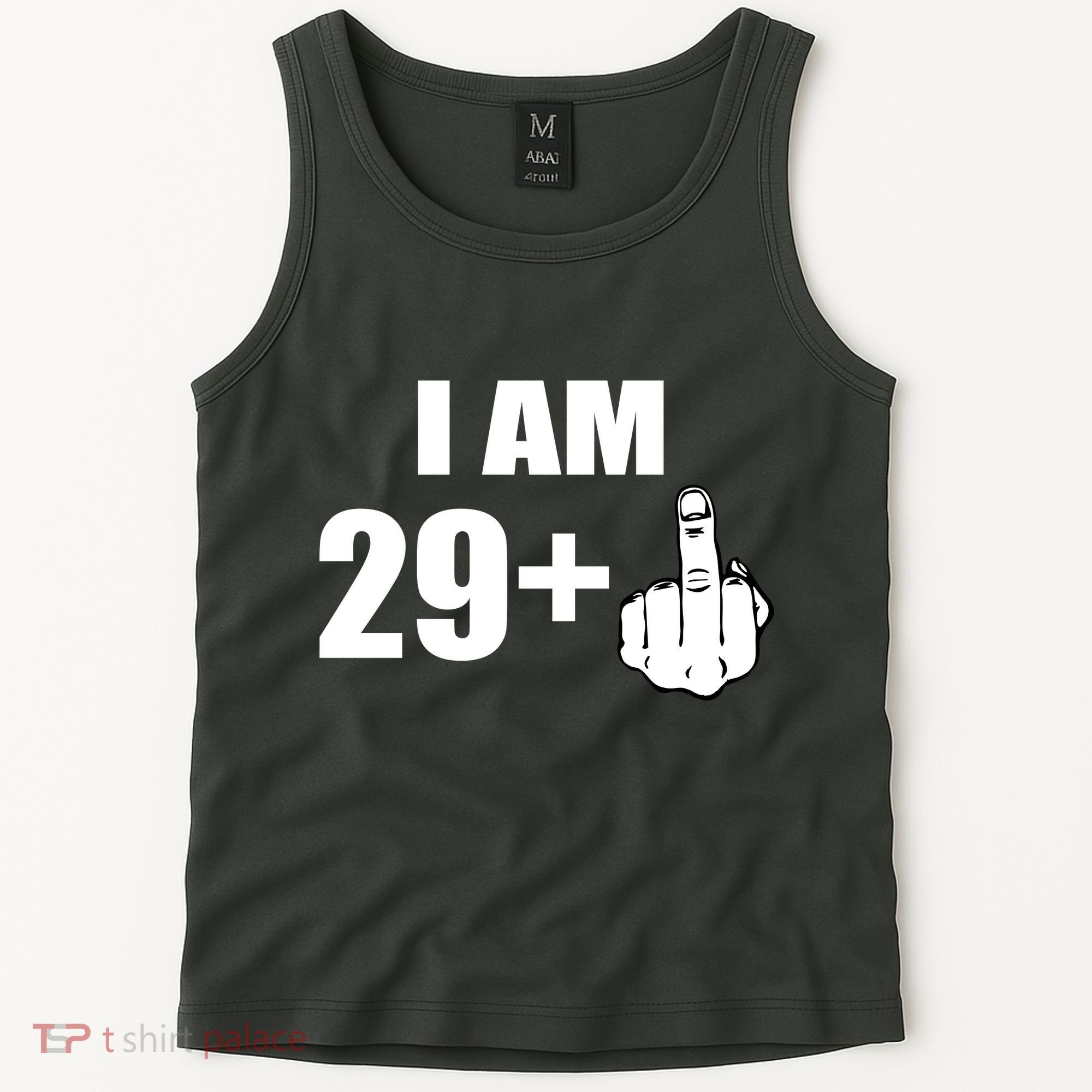 I Am 30 Middle Finger Tank Top