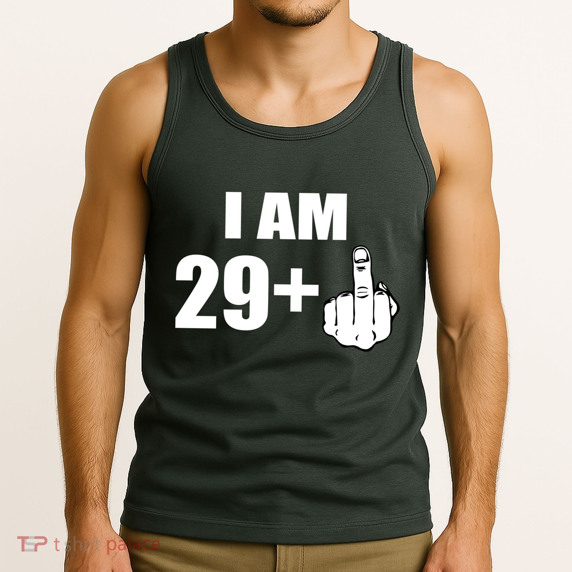 I Am 30 Middle Finger Tank Top