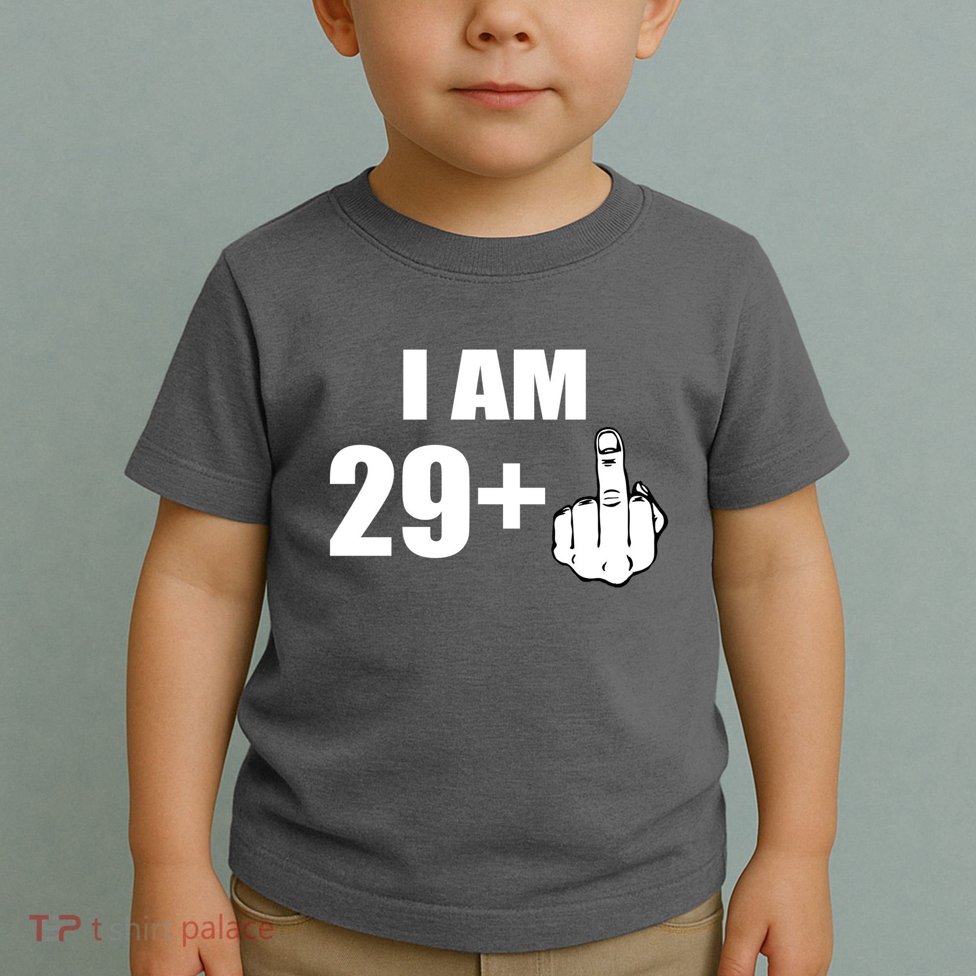 I Am 30 Middle Finger Toddler T-Shirt