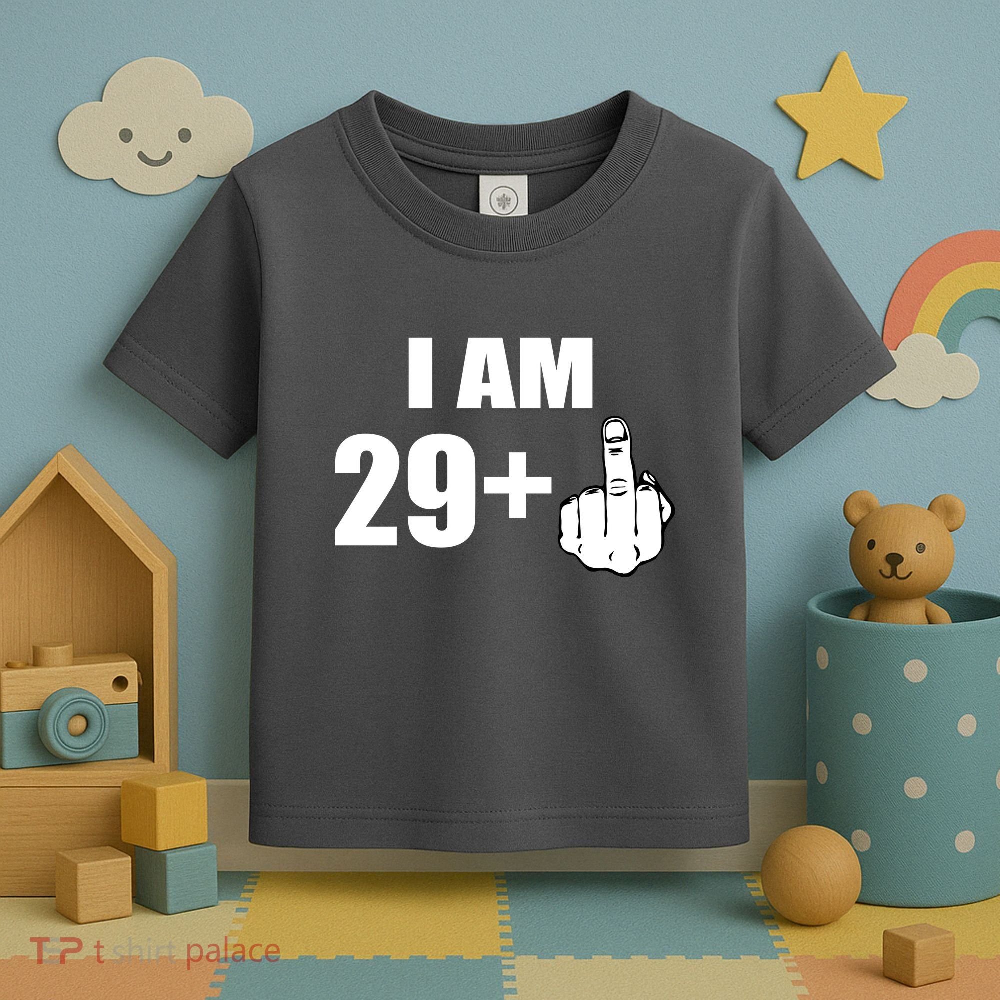 I Am 30 Middle Finger Toddler T-Shirt