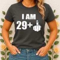 I Am 30 Middle Finger Women's T-Shirt thumb 2