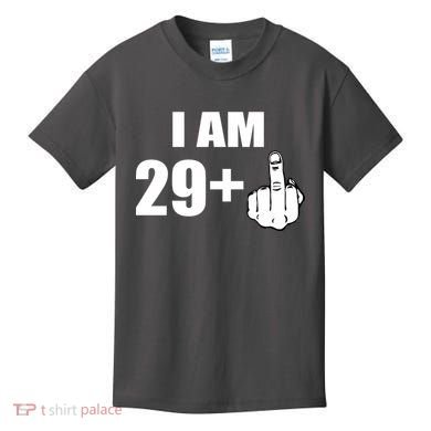 I Am 30 Middle Finger Kids T-Shirt