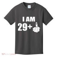 I Am 30 Middle Finger Kids T-Shirt thumb 0