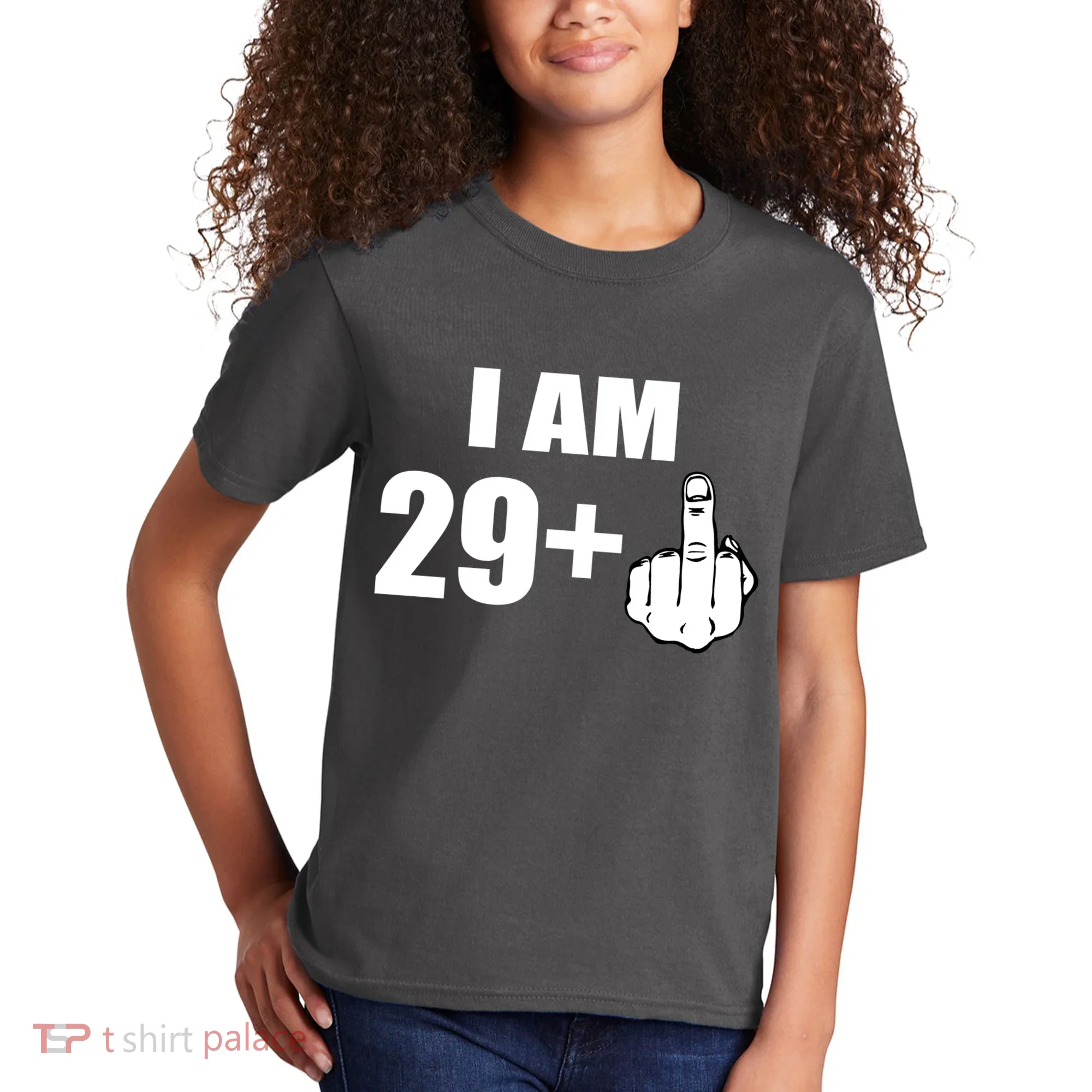 I Am 30 Middle Finger Kids T-Shirt