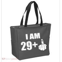I Am 30 Middle Finger Tote Bag thumb 2