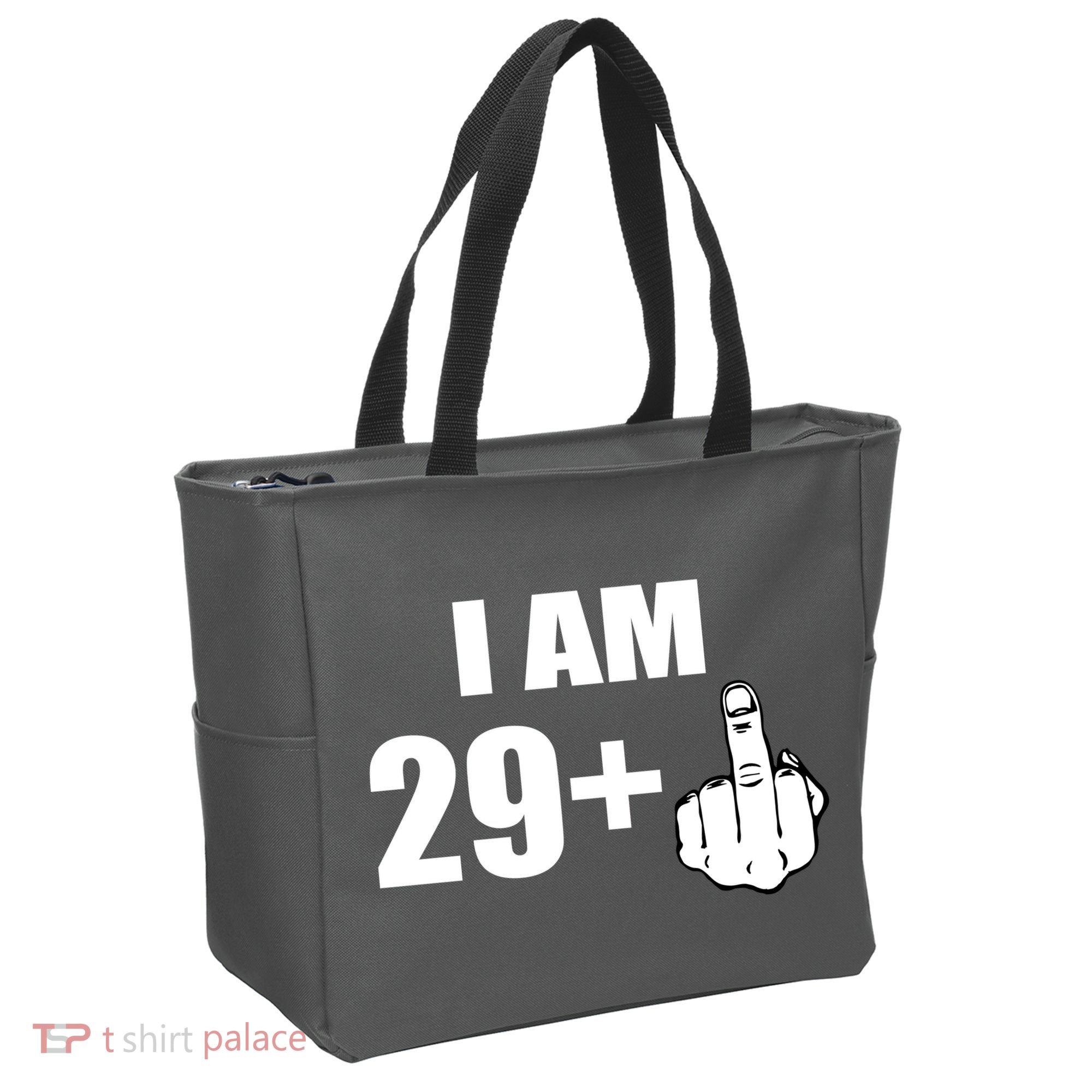 I Am 30 Middle Finger Tote Bag