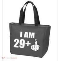 I Am 30 Middle Finger Tote Bag thumb 3