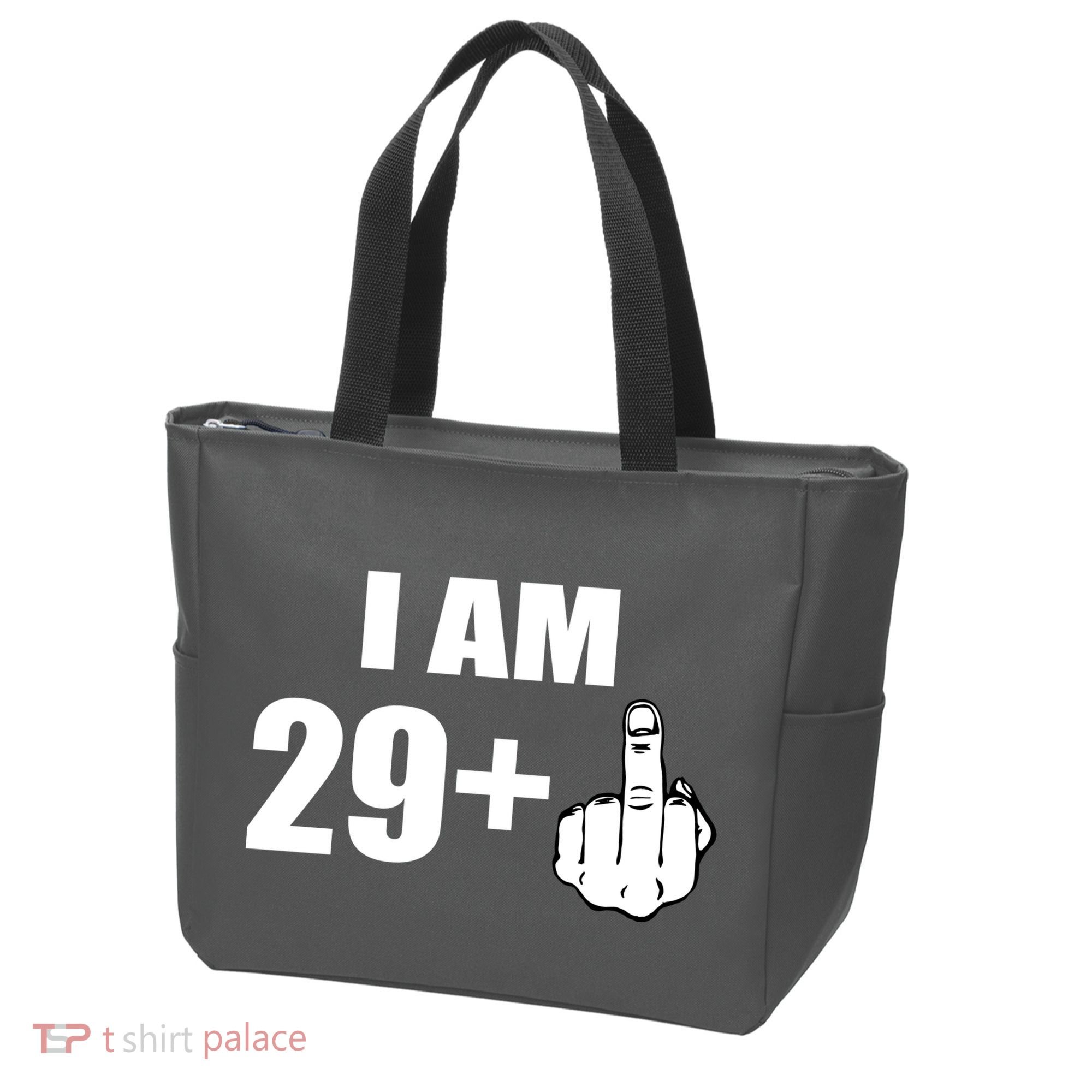 I Am 30 Middle Finger Tote Bag