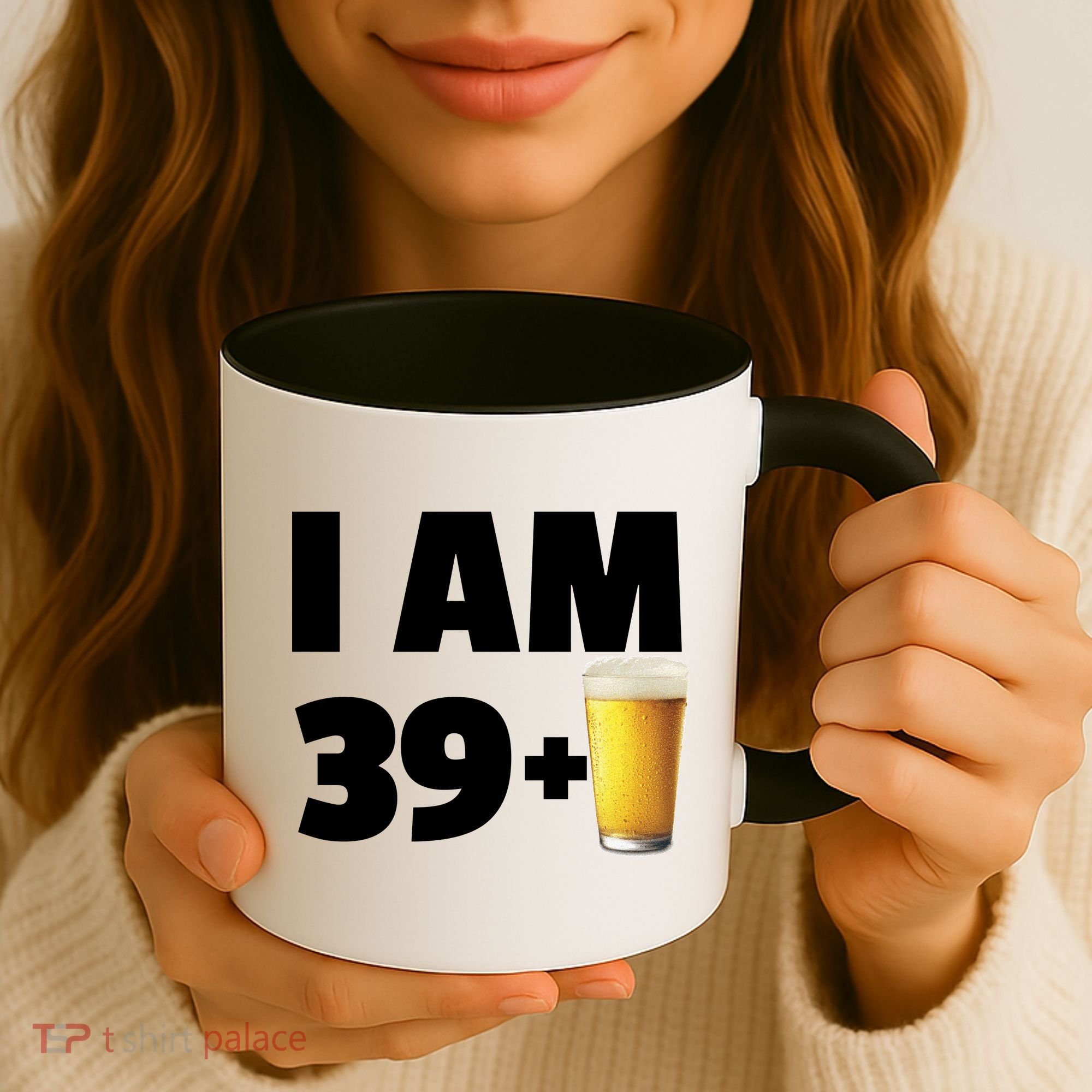 I Am 39 Plus Beer 40th Birthday Coffee Mug