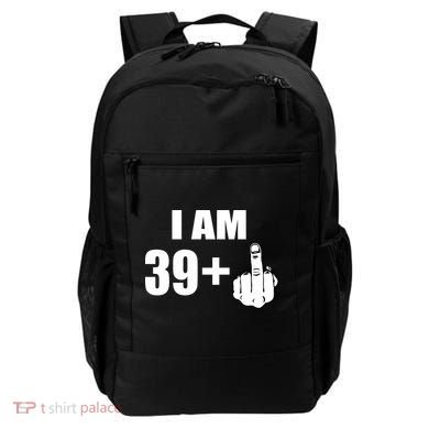 I Am 40 Middle Finger Backpack