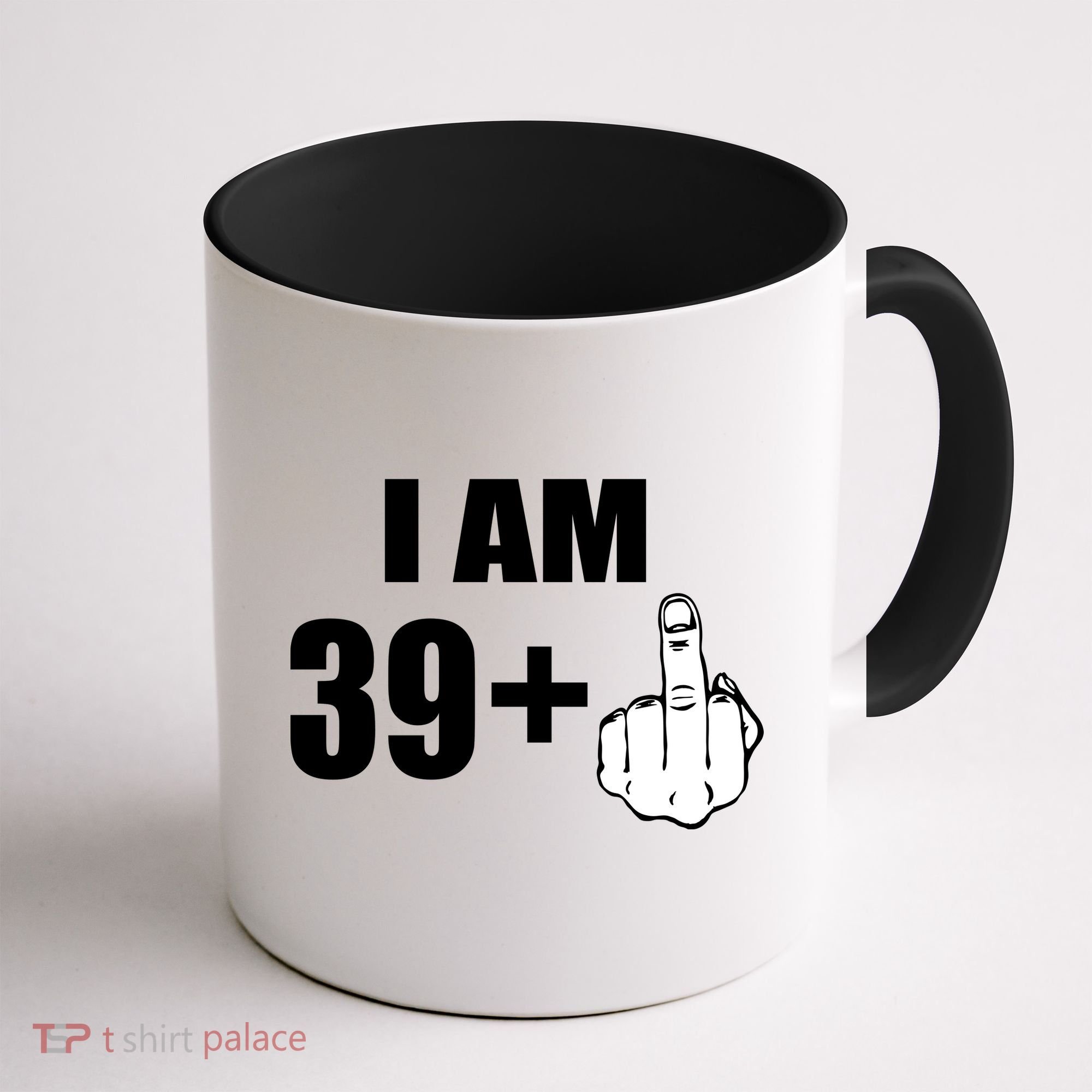 I Am 40 Middle Finger Coffee Mug