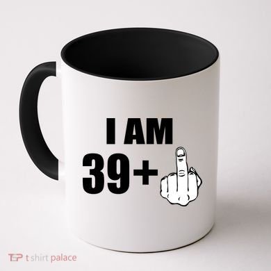 I Am 40 Middle Finger Coffee Mug