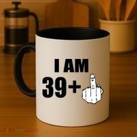 I Am 40 Middle Finger Coffee Mug thumb 4