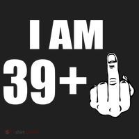 I Am 40 Middle Finger Tumbler thumb 3