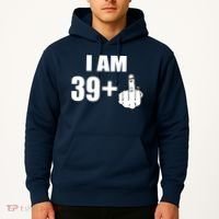 I Am 40 Middle Finger Hoodie thumb 2