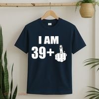 I Am 40 Middle Finger T-Shirt thumb 2