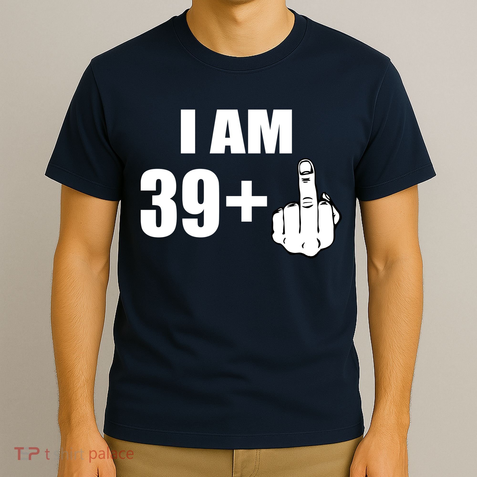 I Am 40 Middle Finger T-Shirt