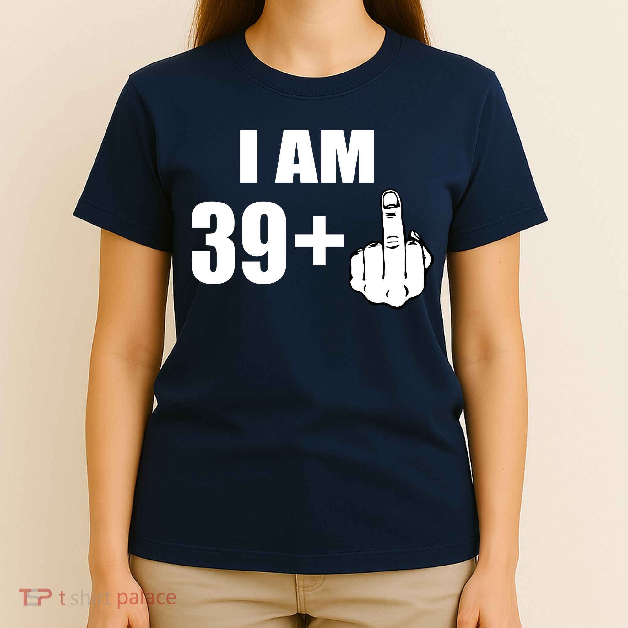 I Am 40 Middle Finger T-Shirt