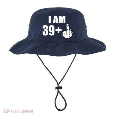 I Am 40 Middle Finger Bucket Hat