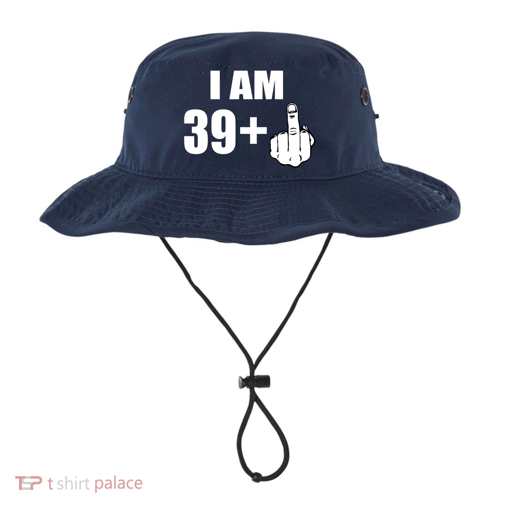 I Am 40 Middle Finger Bucket Hat