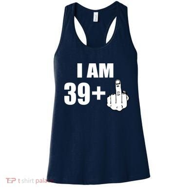 I Am 40 Middle Finger Women's Tank Top