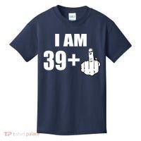 I Am 40 Middle Finger Kids T-Shirt thumb 0