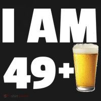 I Am 49 Plus Beer 50th Birthday Long Sleeve Shirt thumb 2