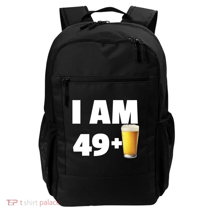 I Am 49 Plus Beer 50th Birthday Backpack