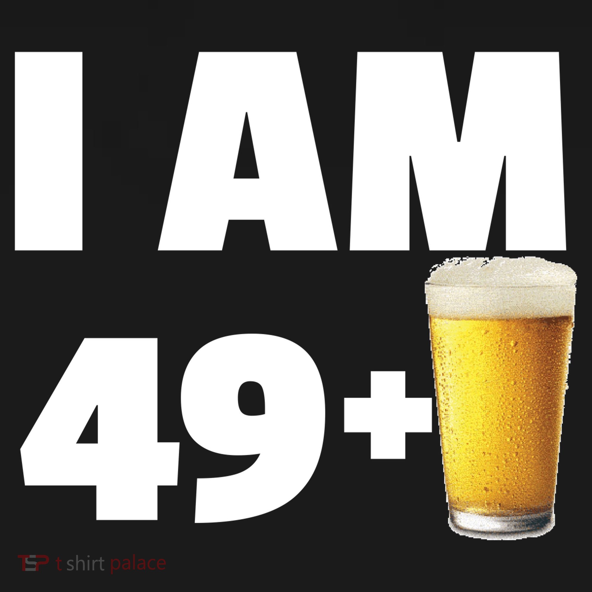 I Am 49 Plus Beer 50th Birthday Ornament
