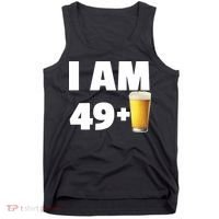 I Am 49 Plus Beer 50th Birthday Tank Top thumb 0