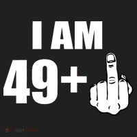 I Am 50 Middle Finger Funny 50th Birthday Gift T-Shirt Women's Sweatshirt thumb 2