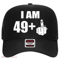 I Am 50 Middle Finger Funny 50th Birthday Gift T-Shirt Hat thumb 0