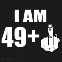 I Am 50 Middle Finger Funny 50th Birthday Gift T-Shirt Visor thumb 3