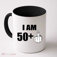I Am 51 Middle Finger Funny 1966 Birthday Coffee Mug thumb 0