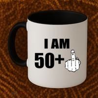 I Am 51 Middle Finger Funny 1966 Birthday Coffee Mug thumb 2