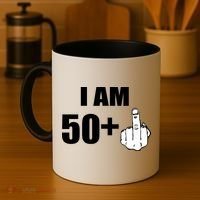 I Am 51 Middle Finger Funny 1966 Birthday Coffee Mug thumb 4