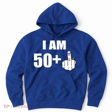 I Am 51 Middle Finger Funny 1966 Birthday Hoodie