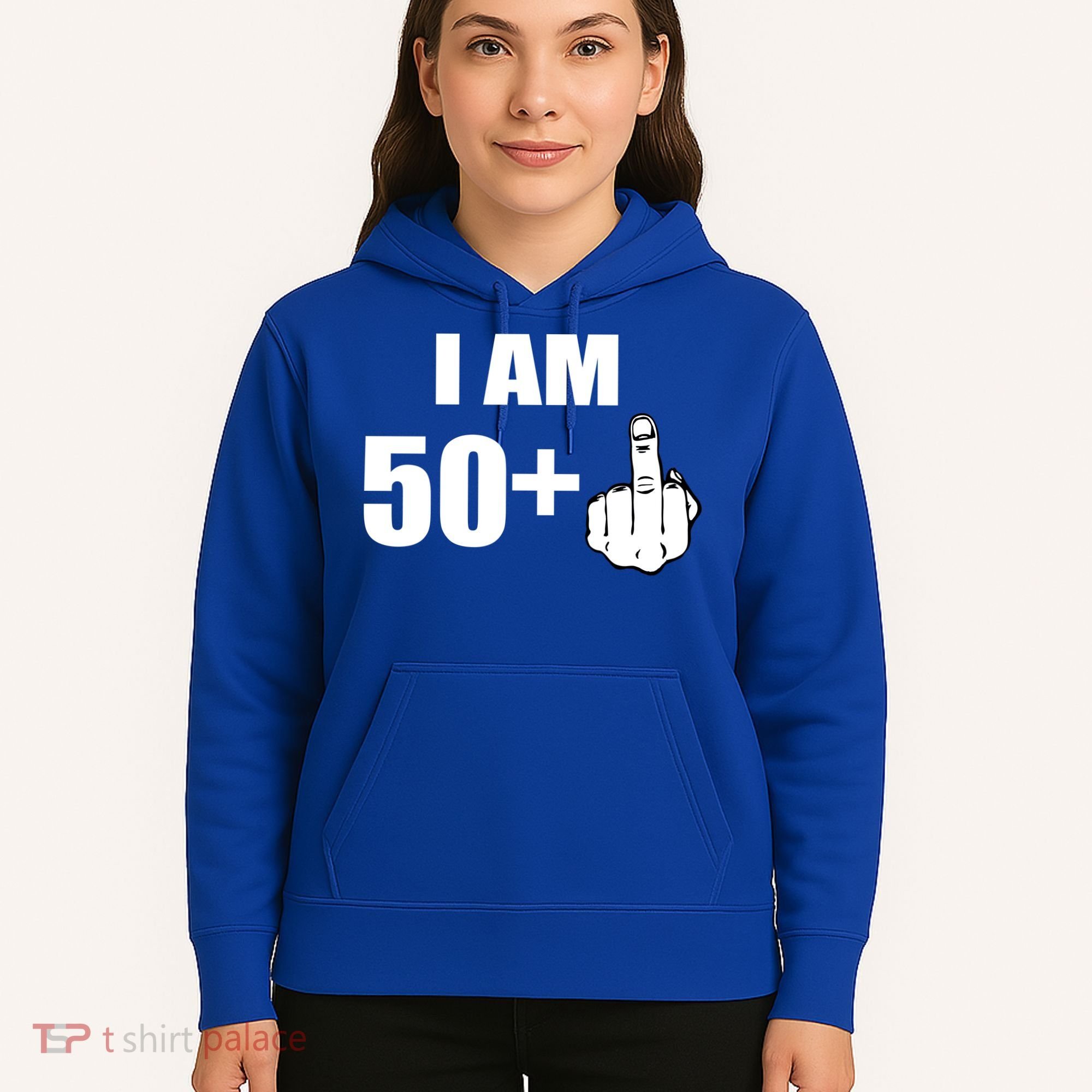 I Am 51 Middle Finger Funny 1966 Birthday Hoodie
