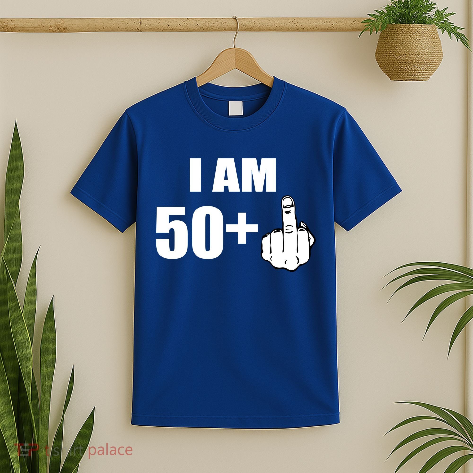 I Am 51 Middle Finger Funny 1966 Birthday T-Shirt