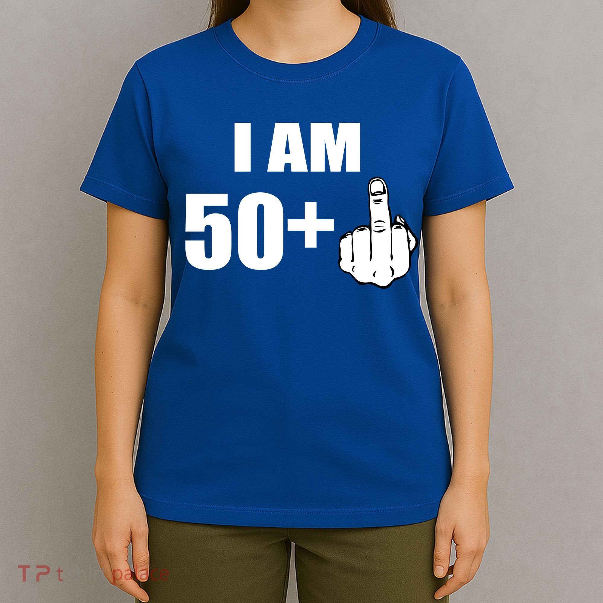 I Am 51 Middle Finger Funny 1966 Birthday T-Shirt