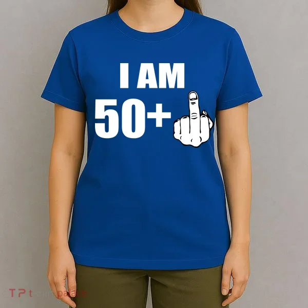 I Am 51 Middle Finger Funny 1966 Birthday T-Shirt