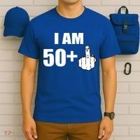 I Am 51 Middle Finger Funny 1966 Birthday T-Shirt thumb 6