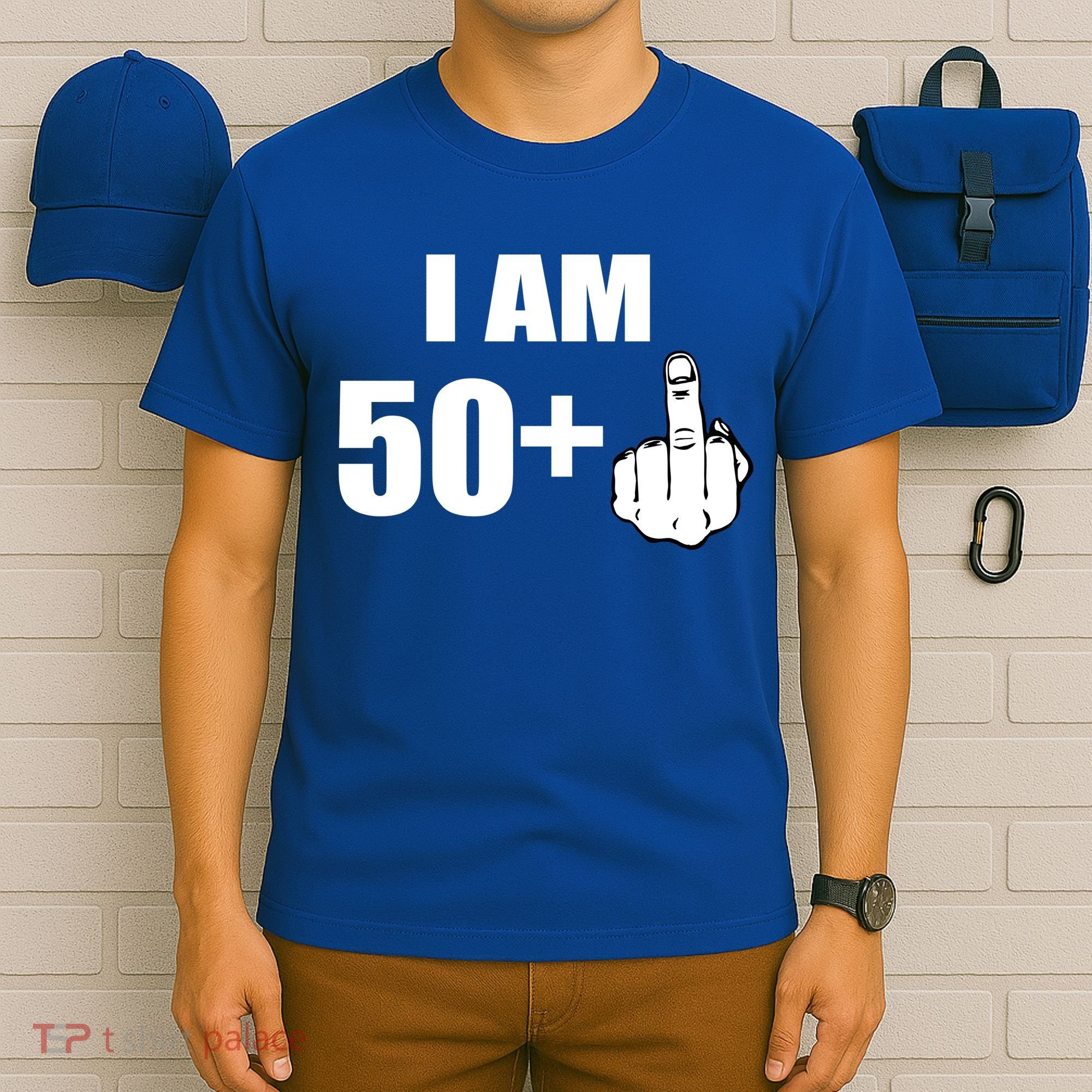 I Am 51 Middle Finger Funny 1966 Birthday T-Shirt