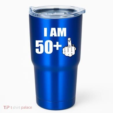 I Am 51 Middle Finger Funny 1966 Birthday Tumbler