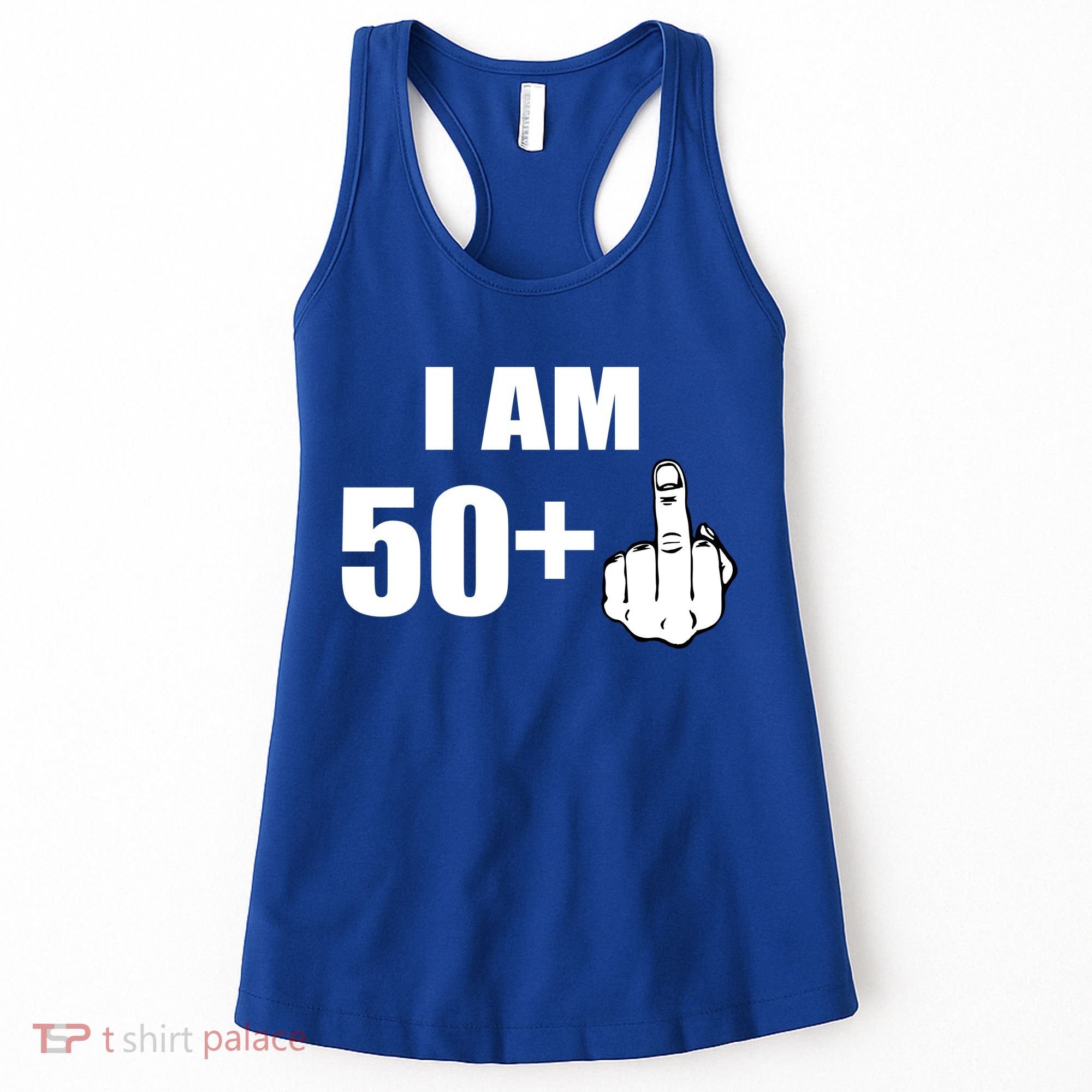 I Am 51 Middle Finger Funny 1966 Birthday Women's Tank Top